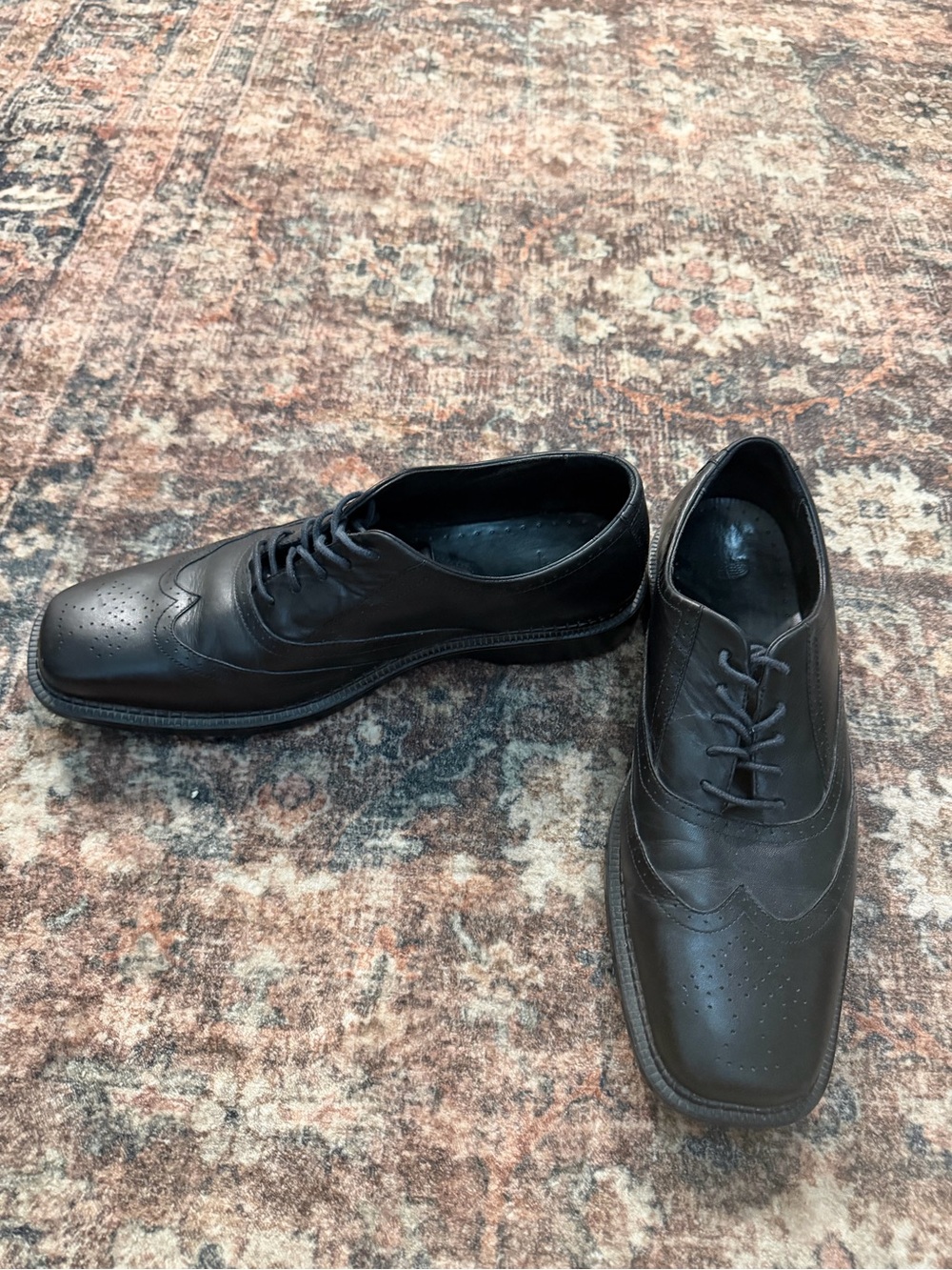 Red Wing 4790 Men’s Black Leather Wingtip Oxford Dress Shoes Size 10.5 D